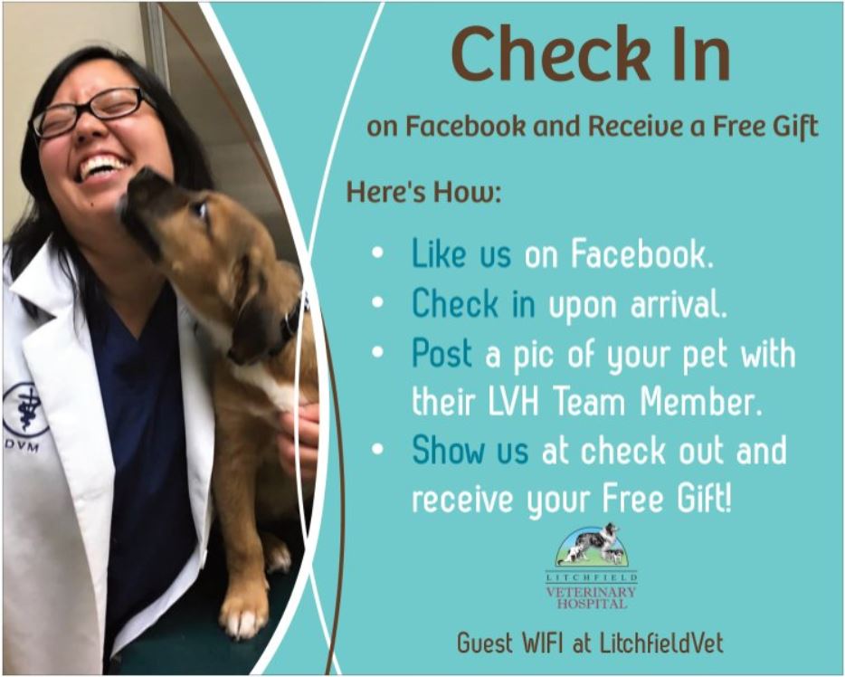 Check in on Facebook and receive a free gift