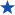 Blue star icon