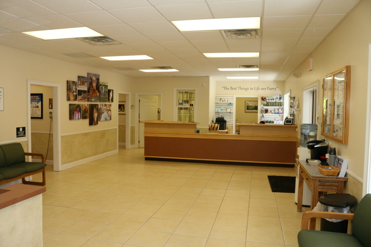Image of our reception area